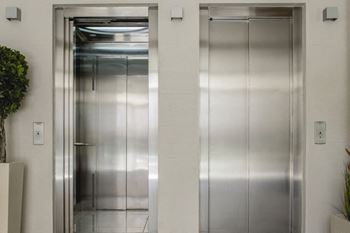 elevator access  at Gerard Street Apartments, Huntington, New York